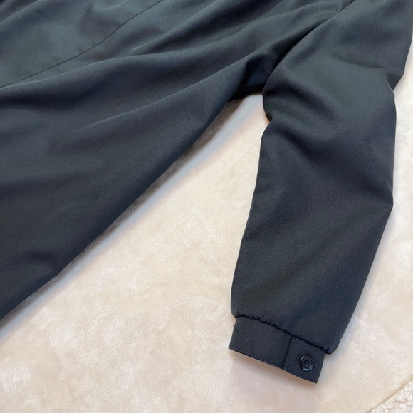 Vintage Bonders Ruffled Black Victorian Style Rain Coat - S (?) - c measurements - Picture 7 of 10